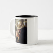 マドンナと子供 – Botticelli - c1500 ツートーンマグカップ (正面左)