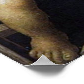 マドンナと子供 – Botticelli - c1500 ポスター (角)