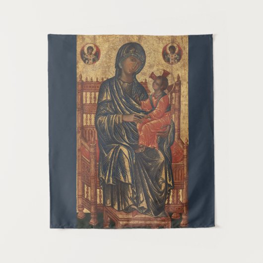 マドンナと子供 l 正教会 l カトリック l 教会, タペストリー (正面)