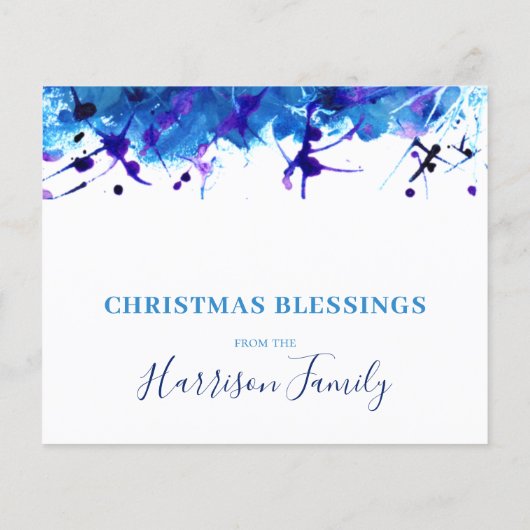 マドンナと子出生の水色 (裏面)