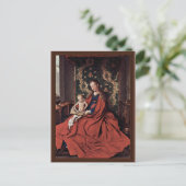 マドンナと子読どものアイク・ジャン・ファン(最高のQu) ポストカード (スタンド正面)