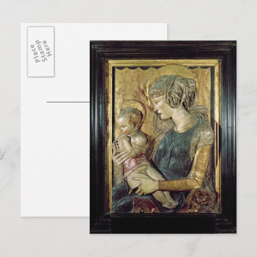 マドンナと子2 ポストカード (正面/裏面)
