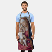 マドンナと子 エプロン (着用した状態)