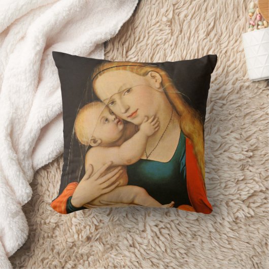 マドンナと子 クッション (ブランケット)