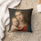 マドンナと子 クッション (ブランケット)