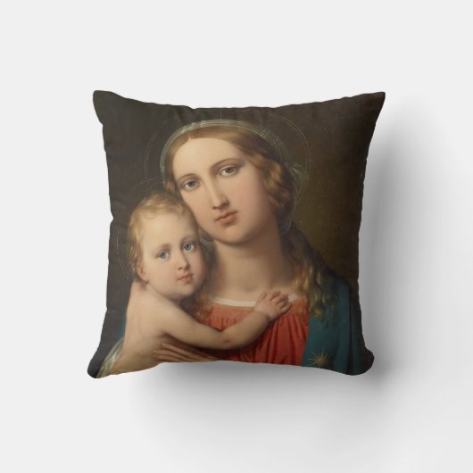 マドンナと子 クッション (裏面)