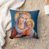 マドンナと子 クッション (ブランケット)