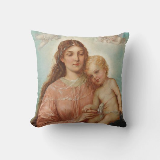 マドンナと子 クッション (正面)
