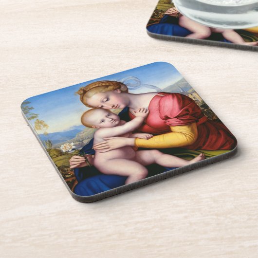 マドンナと子 コースター (左側)