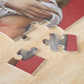 マドンナと子 ジグソーパズル (側面)