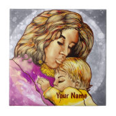 マドンナと子 タイル (正面)