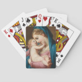 マドンナと子 トランプ (裏面)