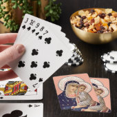 マドンナと子 トランプ (インサイチュ)