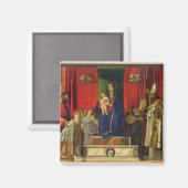 マドンナと子(バルバリゴアルタルピース) 1488 マグネット (正面/裏面)