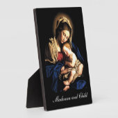 マドンナと子 フォトプラーク (側面)