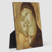 マドンナと子 フォトプラーク (側面)