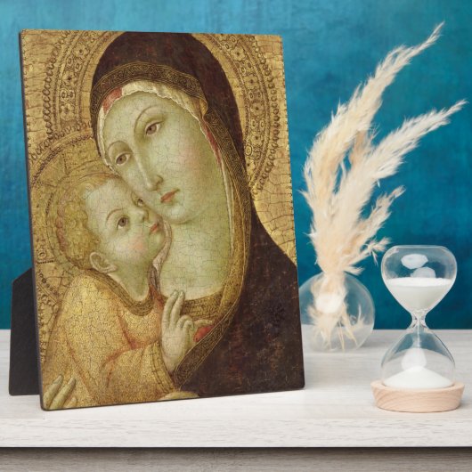 マドンナと子 フォトプラーク (側面)
