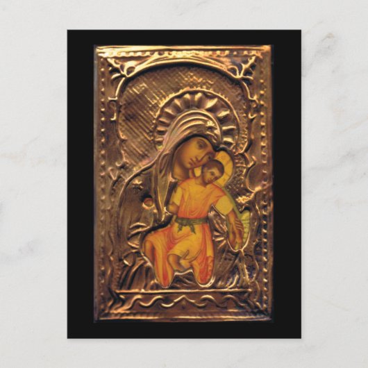 マドンナと子 ポストカード (正面)