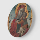 マドンナと子 ラージ壁時計 (傾斜)