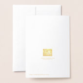 マドンナと子 箔カード (裏面封筒付き)