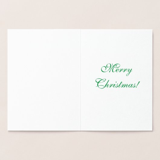 マドンナと子 箔カード (内部)