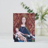 マドンナと子(詳細; M 070) ポストカード (スタンド正面)
