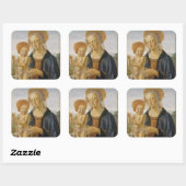 マドンナと子、1470年頃 スクエアシール (シート)