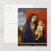 マドンナと子、1485年頃 ポストカード (正面/裏面)