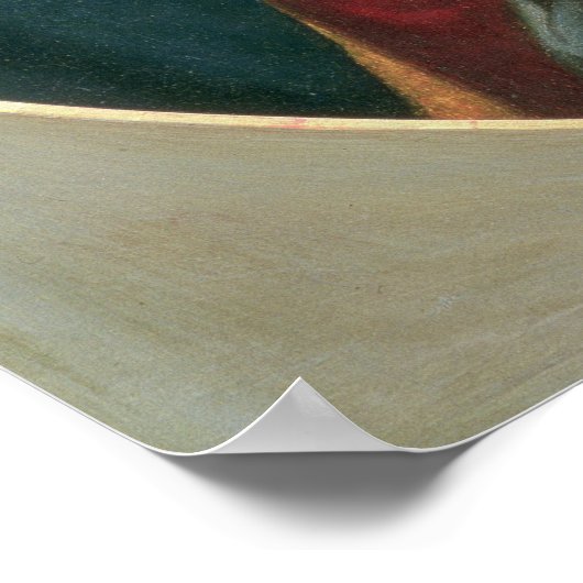 マドンナと子， 1598 ポスター (角)