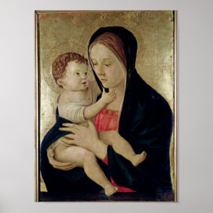 マドンナと子, c.1475 ポスター