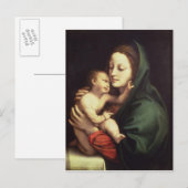 マドンナと子， c.1510 ポストカード (正面/裏面)