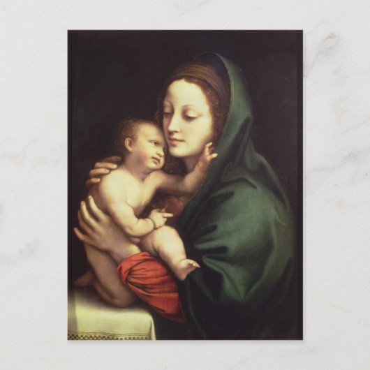 マドンナと子， c.1510 ポストカード (正面)
