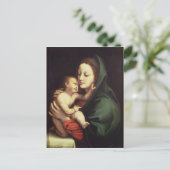 マドンナと子， c.1510 ポストカード (スタンド正面)