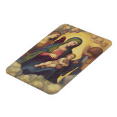 マドンナと栄光の子と子供， c.1520 (油 マグネット (左側)