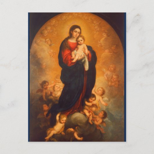 マドンナと栄光の子…ポストカード ポストカード (正面)