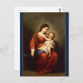 マドンナと栄光の子…ポストカード ポストカード (正面/裏面)