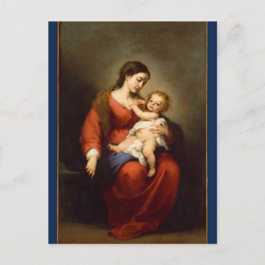 マドンナと栄光の子…ポストカード ポストカード (正面)