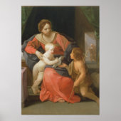 マドンナと洗礼者ヨハネの子 ポスター (正面)