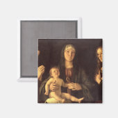 マドンナと聖マリア・マグダレネと聖の子 マグネット (正面/裏面)