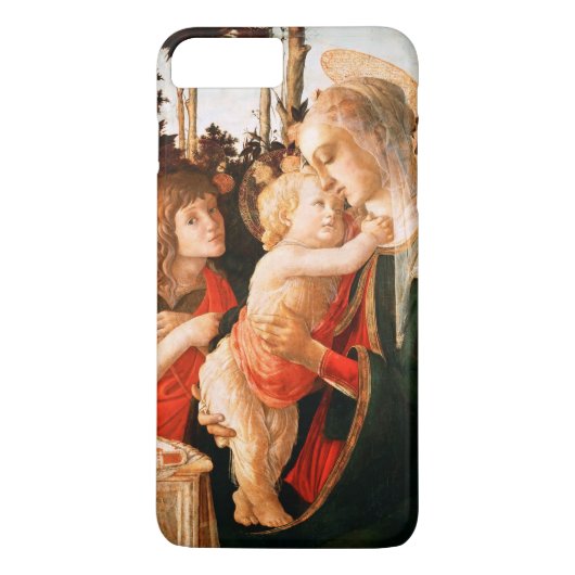 マドンナと聖ヨハネのバプテストの子 Case-Mate iPhoneケース (裏面)