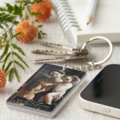 マドンナと聖ヨハネの子 キーホルダー (正面右)