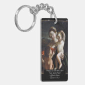 マドンナと聖ヨハネの子 キーホルダー (正面左)