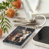 マドンナと聖ヨハネの子 キーホルダー (正面右)