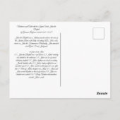 マドンナと聖ヨハネの子 ポストカード (裏面)