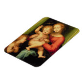 マドンナと聖ヨハネの子 マグネット (左側)