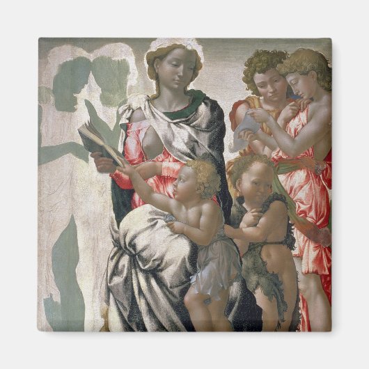 マドンナと聖ヨハネの子， c.1495 マグネット (正面)