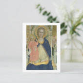 マドンナと聖徒と共に即位した子、詳細・シ ポストカード (スタンド正面)