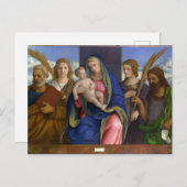 マドンナと聖徒の子 ポストカード (正面/裏面)