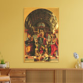 マドンナと聖徒の子， 1499 キャンバスプリント (インサイチュ (リビング))
