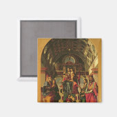 マドンナと聖徒の子， 1499 マグネット (正面/裏面)